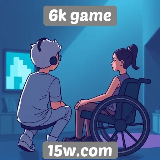 Acessibilidade e interface do usuário no 6k game