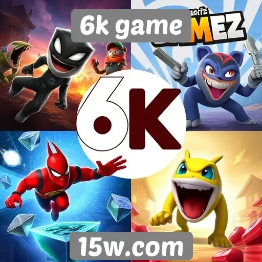 Jogos mais populares no 6k game em destaque